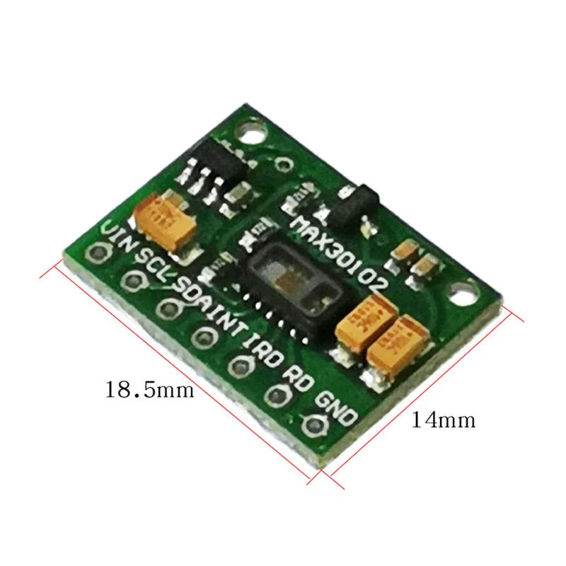 Пульсометр MAX30102 для Arduino прерыватель пульса кислорода и замена MAx30100 низкая
