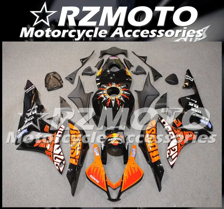 

New ABS Motorcycle Whole Fairings Kit Fit For Honda CBR600RR F5 07 08 2007 2008 bodywork set Custom Cool style
