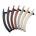 Левая и правая внутренняя пассажирская дверная ручка кожаная внешняя крышка для BMW X5 X6 E70 E71 E72 2007-2013