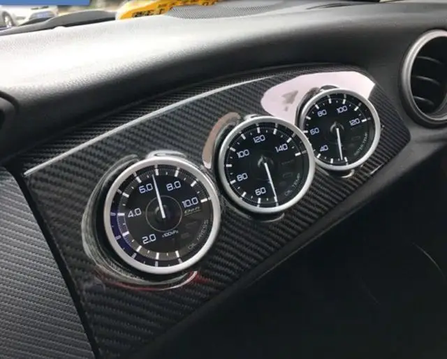 Карбоновая внутренняя отделка для BRZ FT86 GT86 FRS углеродное волокно тире крепление индикатора Pod(только LHD) Корпус Комплект настройки для FT86 BRZ Racing