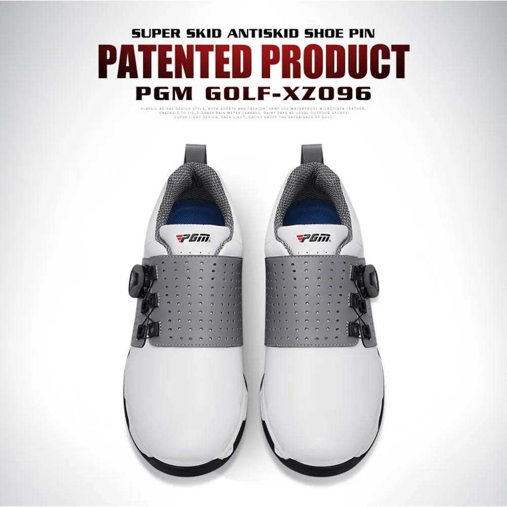 PGM Мужская обувь для гольфа водонепроницаемые дышащие спортивные кроссовки