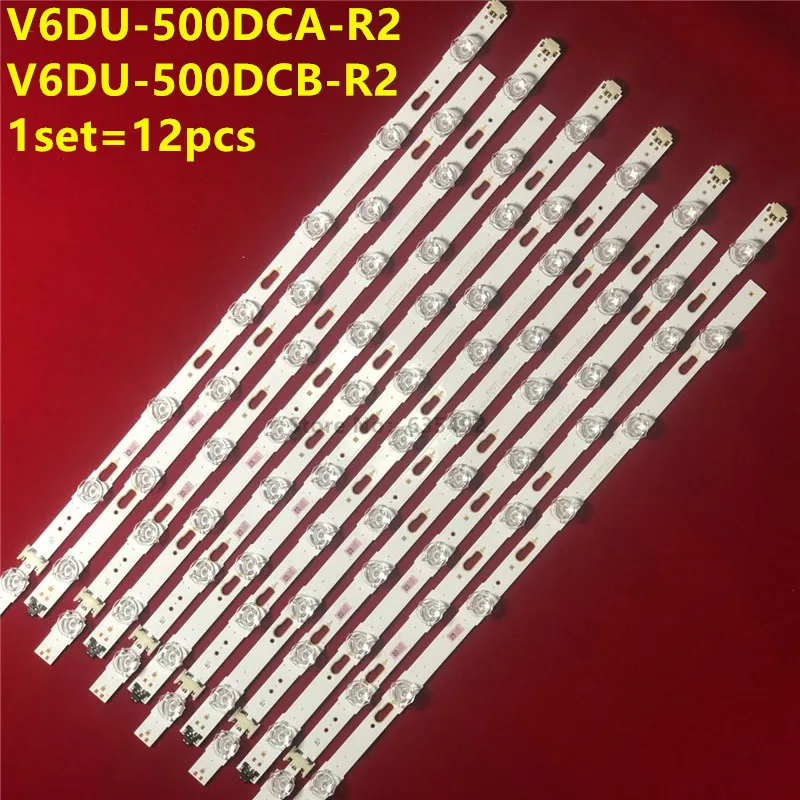 Светодиодная лента 12 шт, s_ku6k _ 50 _ fl30 _ L7 s_ku6k _ 50 _ fl30 _ R6 Φ для UN50MU6070 UN50MU6100 UN50MU6103 LM41-00253A