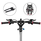Высокое качество складной алюминиевый сплав 6061 складной руль для велосипеда горный велосипед MTB Руль 25,4 мм * 31,8 мм * 600 мм велосипедная часть