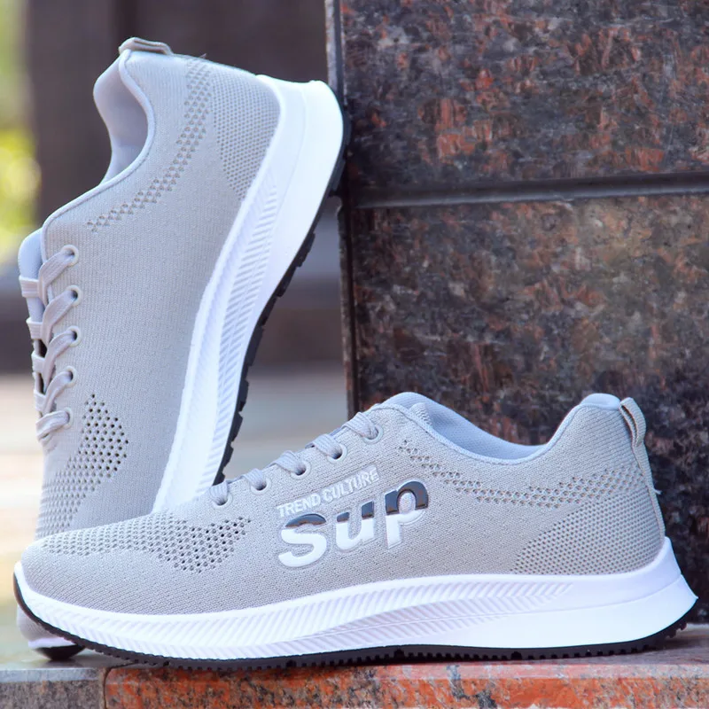 

Men's Casual Sports Shoes Running Fashion Light Breathable Mesh Cloth