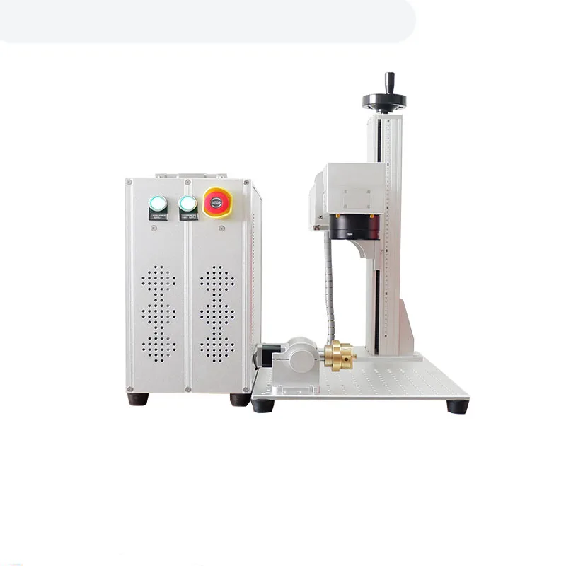 Serial Number Fiber Laser Marker for Key Chain Printing Pigeon Ring Making Machine 20W | Инструменты
