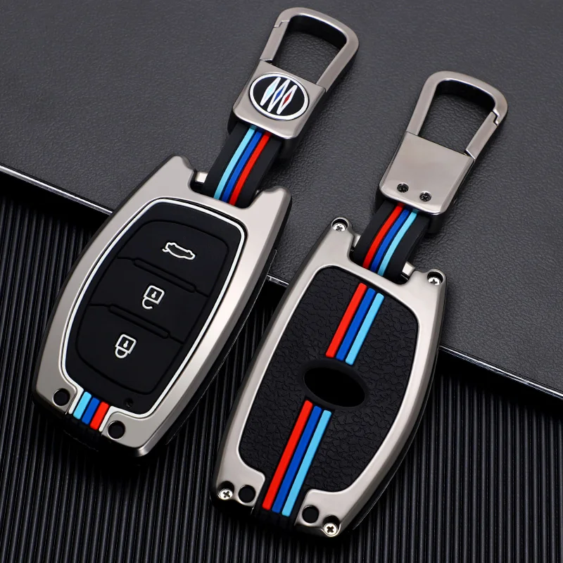 

Zinc alloy Car Key Case For Hyundai i10 i20 i30 HB20 IX25 IX35 IX45 TUCSON Avante Key Cover Holder Car Accessories