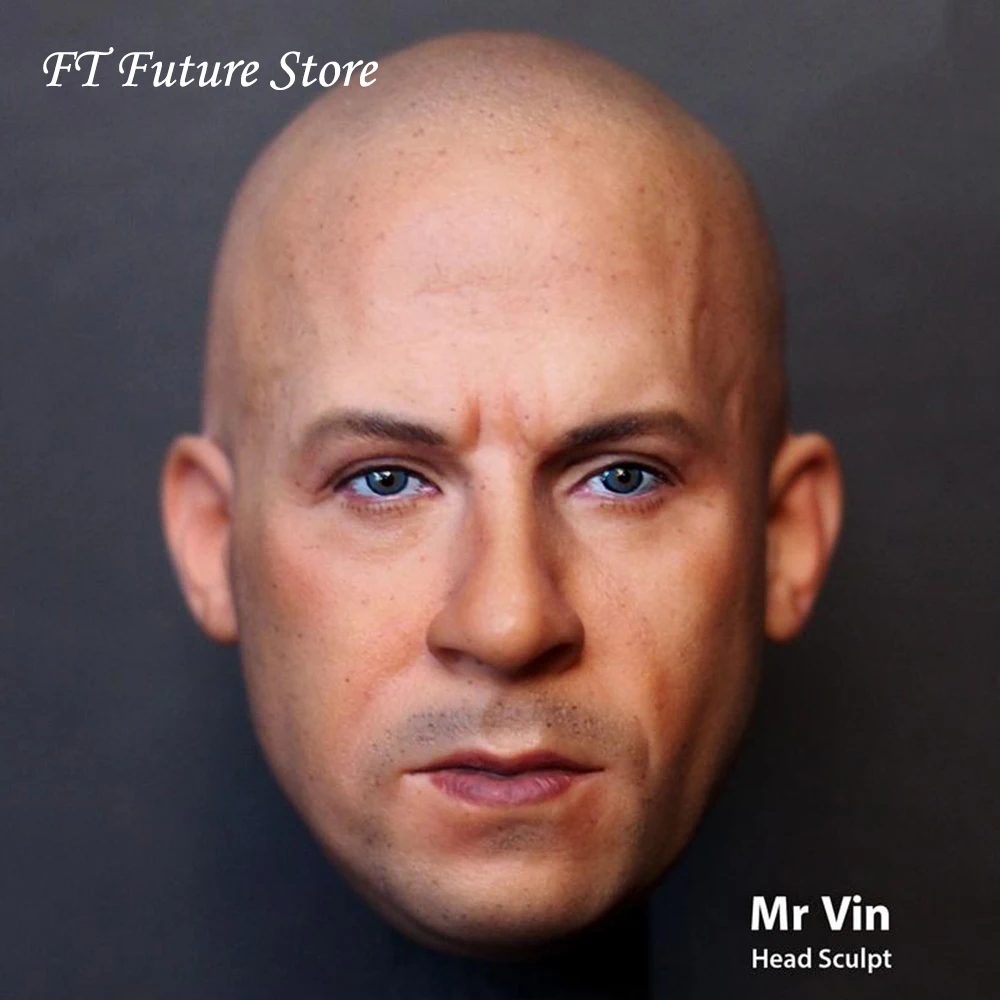 Коллекционный 1/6 ACE Driver Macho Mr.Vin Diesel Head жажда лепить лысый модель для 12 ''сильный