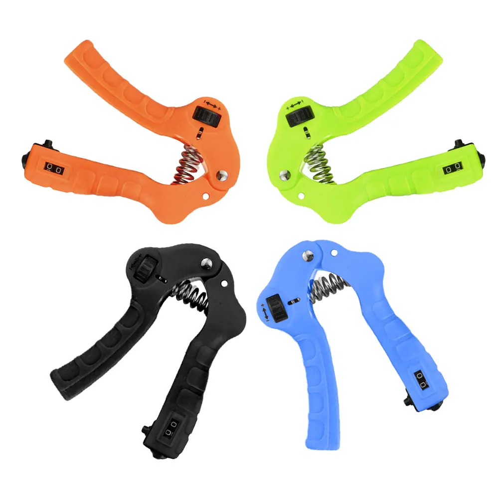 

Adjustable Hand Grip Strengthener Wrist Strengthener Workout Strength Trainer NonSlip Handle Upgraded Version Automatic Counting