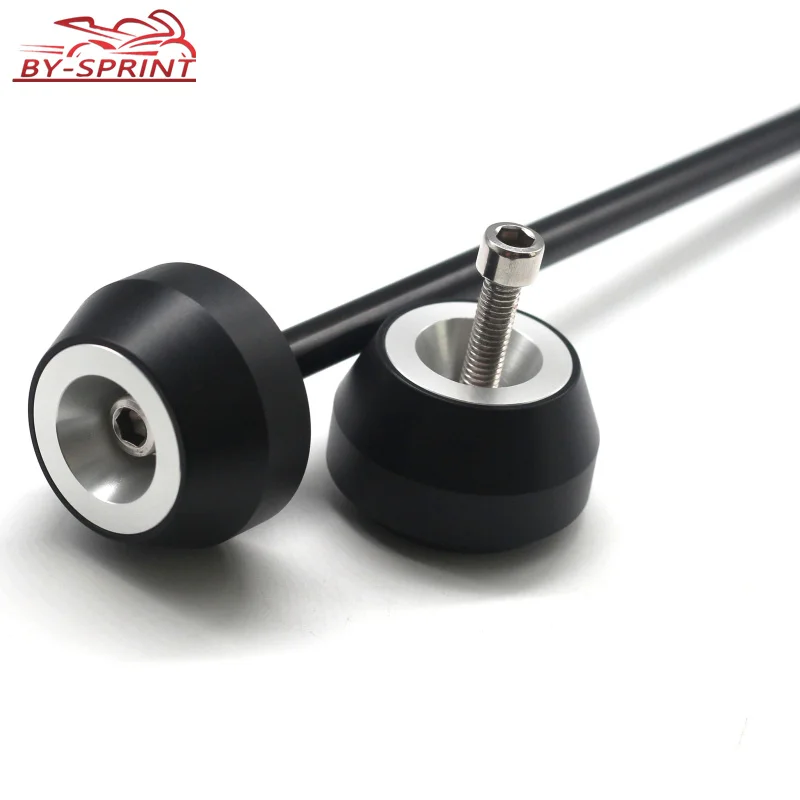 Алюминиевая передняя и задняя оси вилки для мотоцикла CNC защита колес скользящие