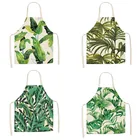 Женский фартук в виде листика, фартук для кухни, аксессуары для кухни, фартуки для женщин