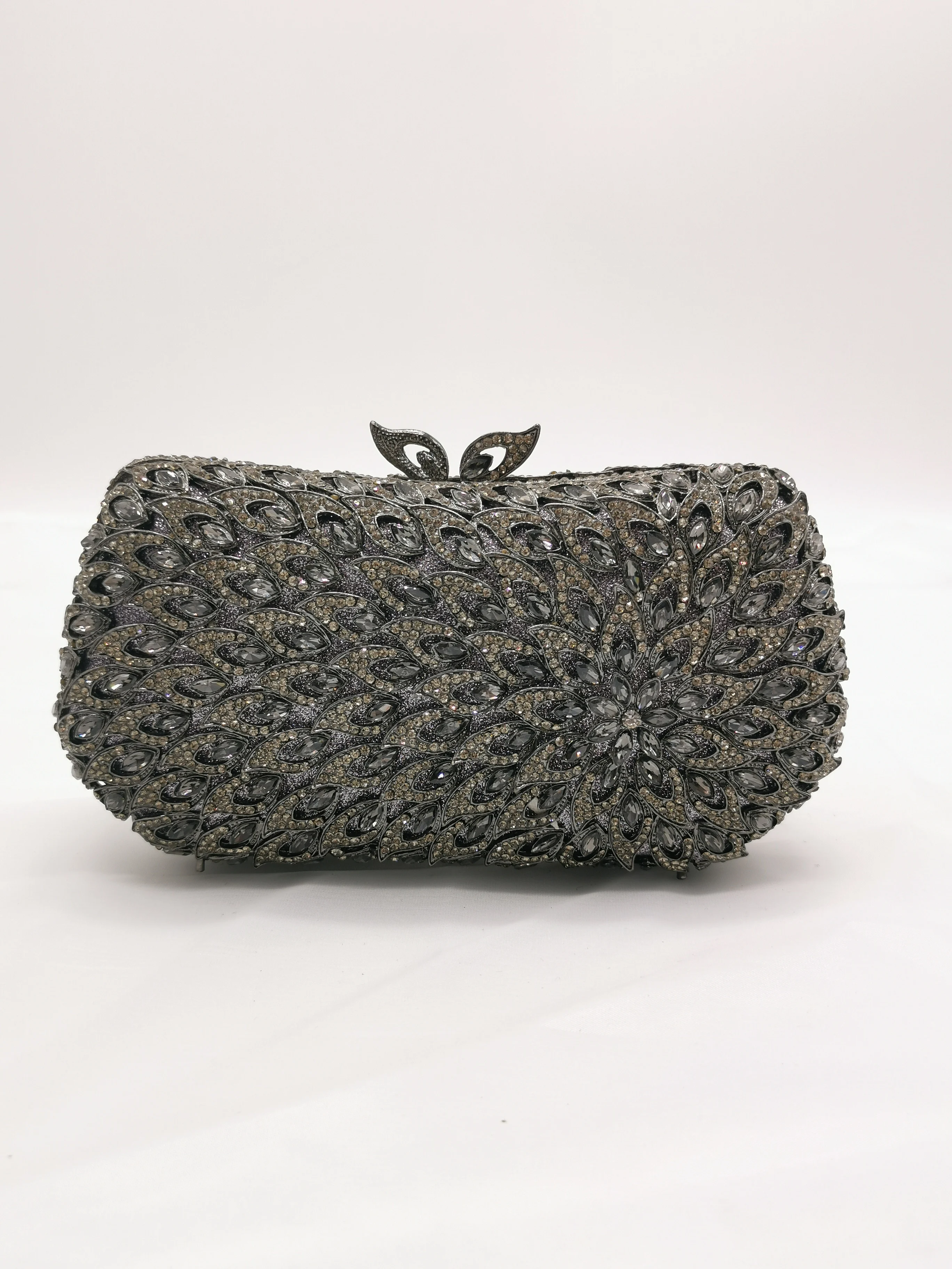 

2021 Newest Crystal diamond chain evening Bag rhinestone wedding party Clutch Evening Bags Female prom Purse bridal shoulder Bag