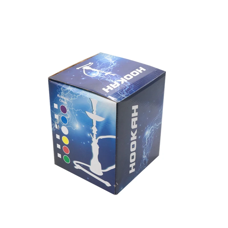 

High Quality Acrylic Hookah with Led Light Shisha Box Nargile Shisha Narguile Chicha Cachimbas Water Pipe Accessories for Smoke