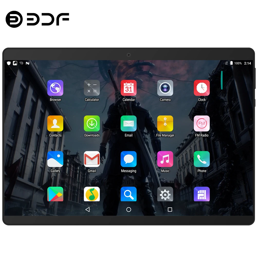 BDF, планшет, 10 дюймов, 3G/4G, LTE, телефонный звонок, планшетный ПК, четыре ядра, 4 Гб ram, 64 ГБ rom, Tab 1280*800, ips 10,1, планшеты, Android 8,1