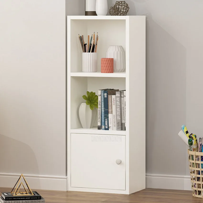 3 Layer Floor Corner Bookshelf Simple Modern Living Room Decorative Display Organize Rack Wood Storage Shelf | Мебель