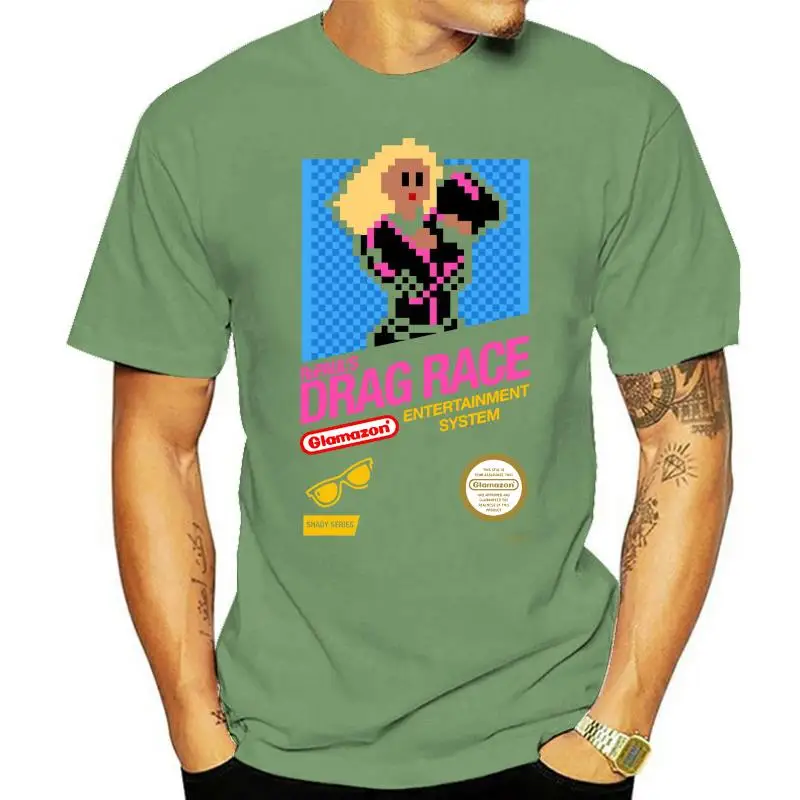 

Rupaul Drag Race T Shirt Short Sleeve Tshirt Men Hot Car-styling Cotton Crewneck Big Size Men Shirts