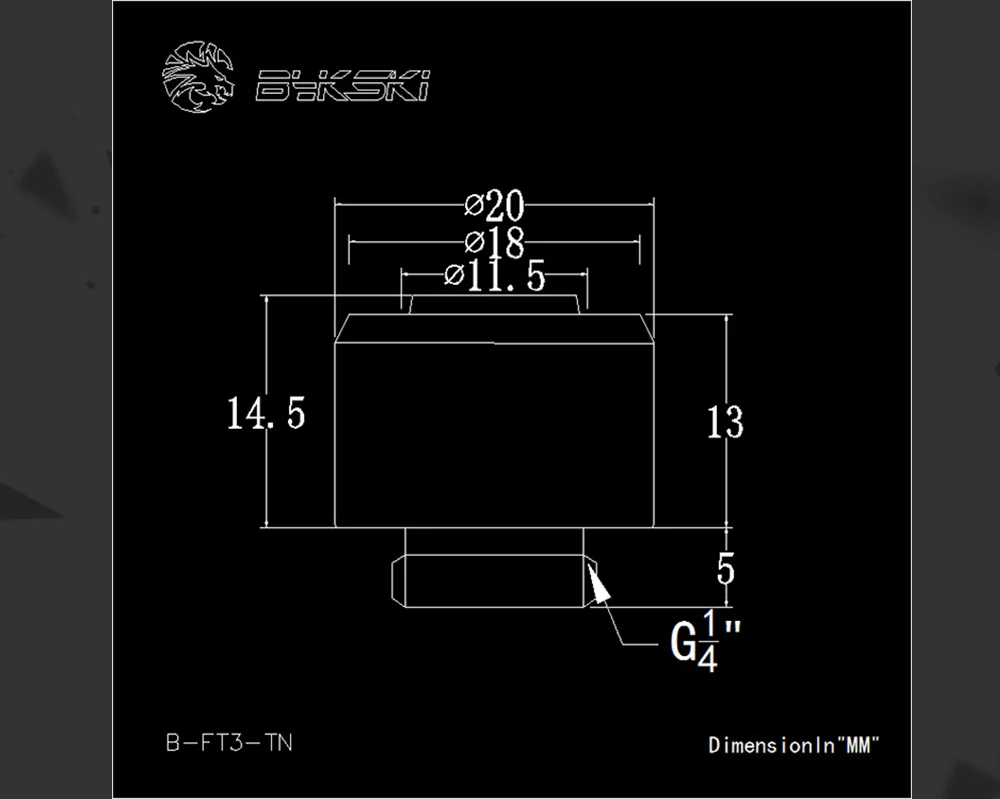 Bykski B-FT3-Tn, 3/" ID* 1/2" OD 10x13 мм Мягкая трубка фитинги, G1/" фитинги для мягких труб