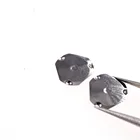 Треугольный металлический купольный переключатель, 20 шт., диаметр 6,0 мм, 250 г, усилие SPST, без ножек, такт 1P1T