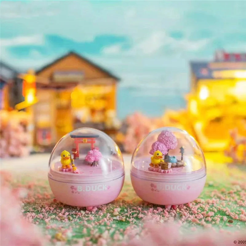 

Blind Box Little Yellow Duck Sakura Town Music Anime Guess Bag Surprise Box Original Action Figure Cartoon Model Gift Toys