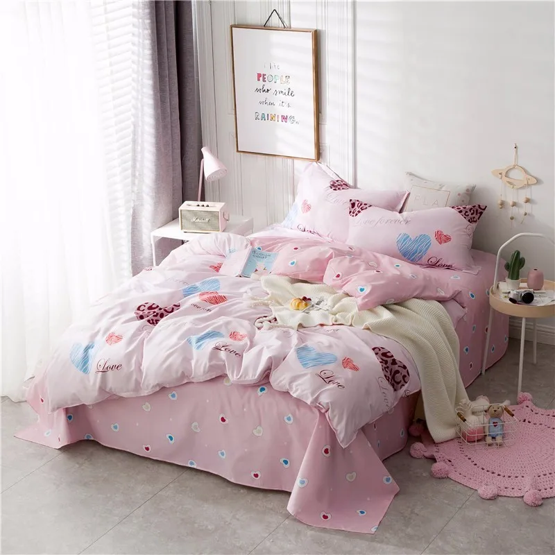 Новое модное одеяло покрывало 3/4 шт. комплект постельного белья для взрослых