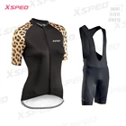 XSPED Женская велосипедная одежда 2021 летний велосипедный комплект из Джерси Женская одежда с коротким рукавом горный велосипед одежда для горного велосипеда