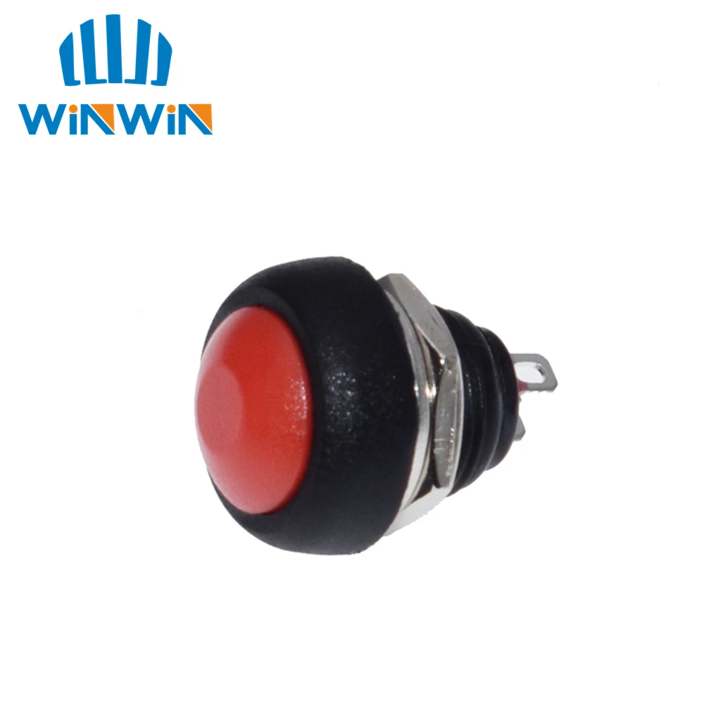 5 шт. водонепроницаемый мини кнопочный переключатель 12 мм|Интегральные схемы| |