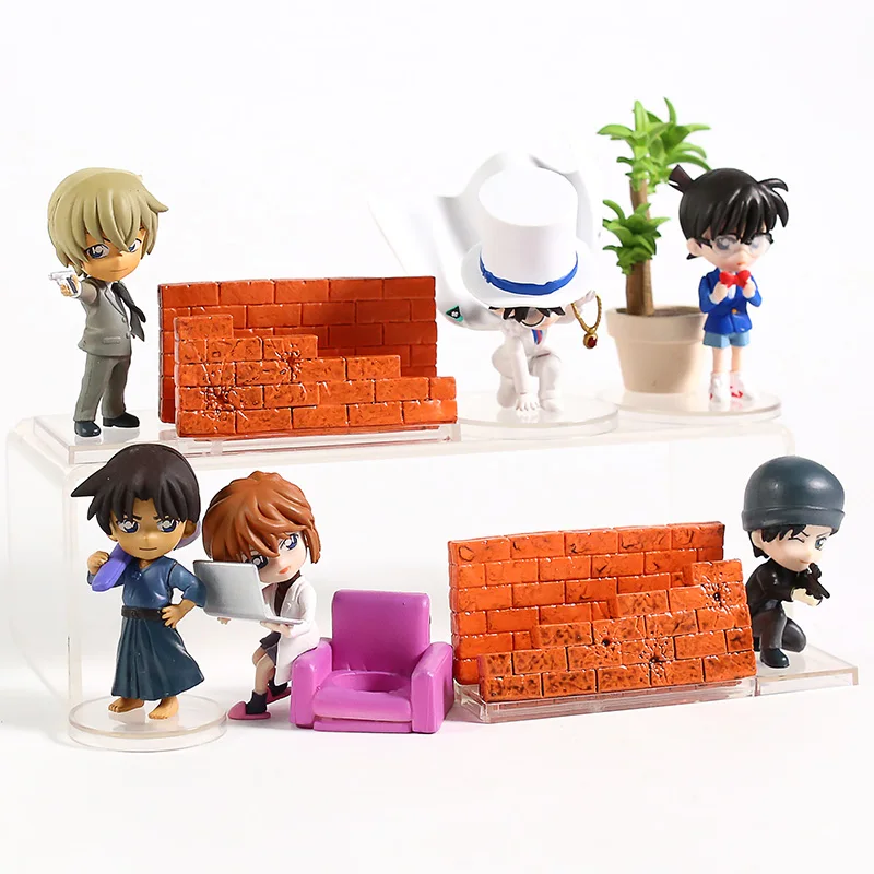Детектив Conan Edogawa Конана/Haibara Ai/Хаттори Heiji / Kaitou малыш/акаи Shuuichi Furuya Rei Настольный