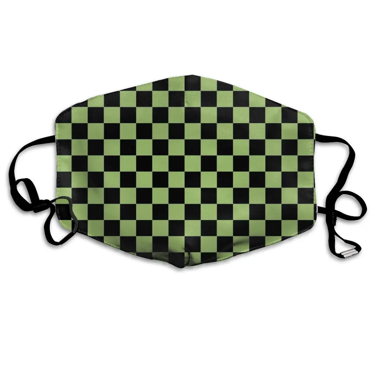 

Mouth Mask For Daily Dress Up, Checkered Anti-dust Mouth-Muffle, Washable Reusable Holiday Half Face Masks For Mens And Womens