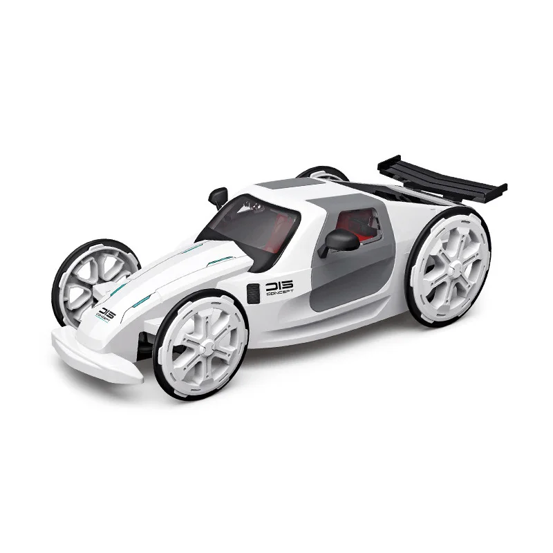 

Funny Smallest Design Solar Energy Car Self-assembled Four-wheel Drive Racing For Children Strange Black Funny Game Novelty Gag