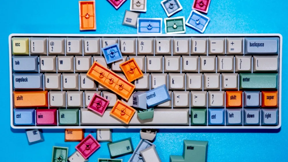 PBT SA Keycaps XDAS высоко сублимационный холст большой полный набор ключей 108