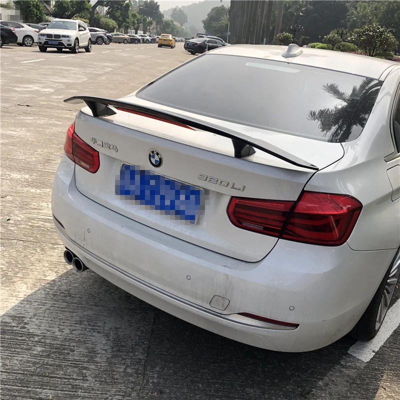 Спойлер для BMW F30 F35 2009-2014 3 320li 325li ABS Материал заднее крыло автомобиля праймер цвет