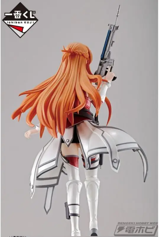 Оригинальная Banpresto Yuuki Асуна фигурка игра проект 5th anniversary KUJI статуя с мечом искусство онлайн Fatal Bullet фигурка игрушка модель