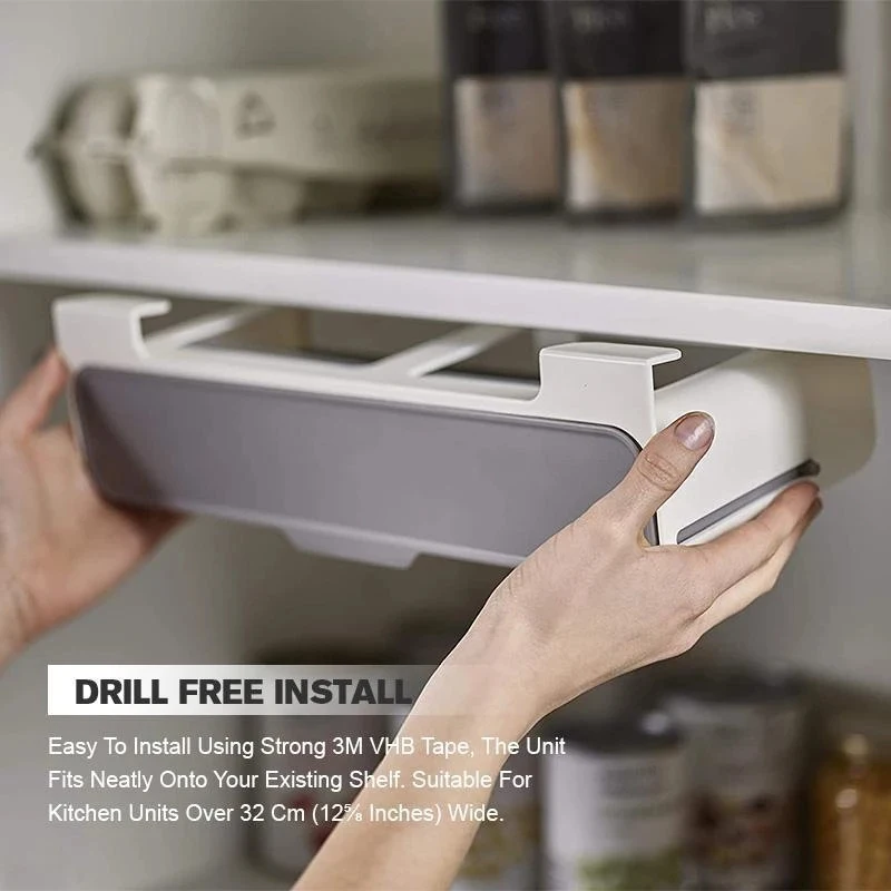 

Kitchen Organizer Spice Rack Seasoning Holder Under-Shelf Drawer Home Spice Holders Spice Bottle Storage Kitchen Accessories