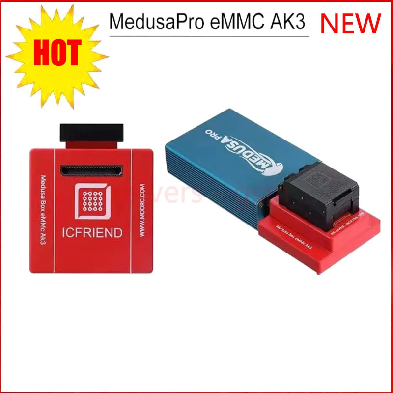 Новый адаптер MOORC ICFREND ANDROIDKING Mdusa Pro eMMC AK3 для телефона 11 в 1 | Мобильные телефоны и