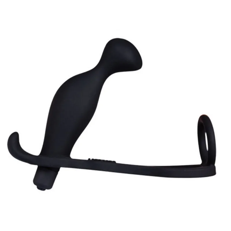 Men Butt Anal Plug Prostate Massager Male Masturbation Delay Ejaculation Sex Toys For Gays Silicone Single Double Cock Ring | Красота и