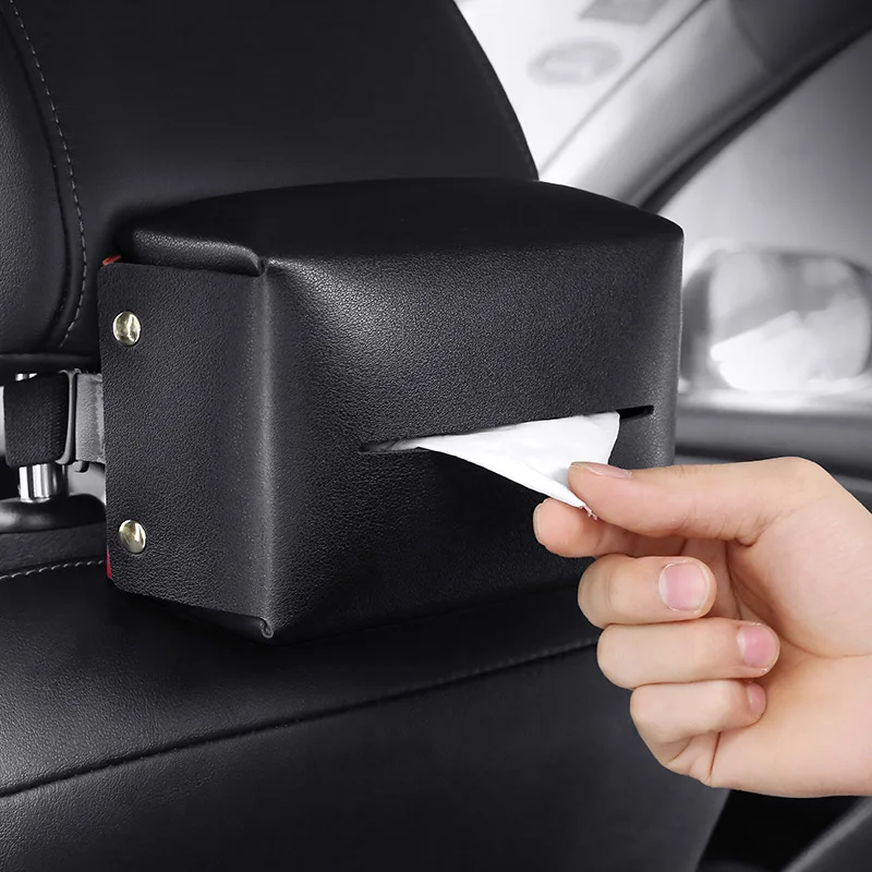

black car tissue box container creative travel vintage hanging tissue box reusable Servilletas De Papel storage box EA60ZJ