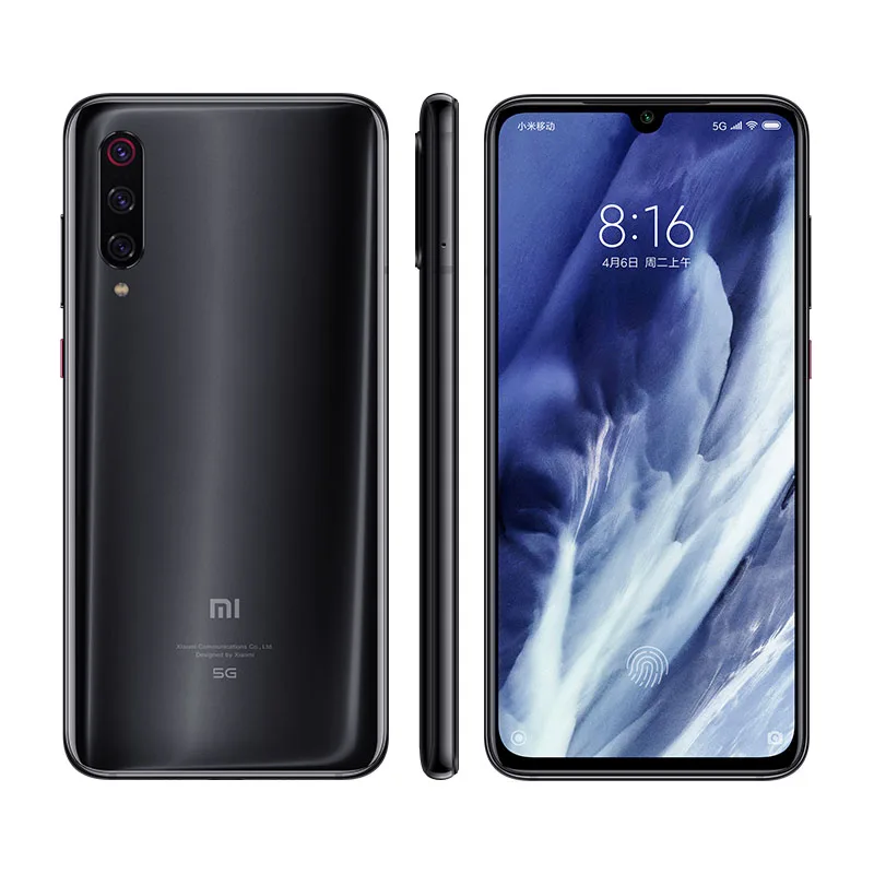 Xiaomi mi 9 pro (5G) 256GB 12GB мобильный телефон 5G Snapdragon 855plus 48MP Тройная камера 4000mAh 6 39