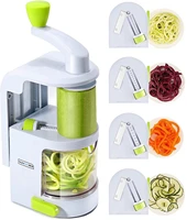 1pc blades vegetable spiralizer slicer twister handheld spiral cutter fruit grater cooking tools spaghetti pasta kitchen gadget