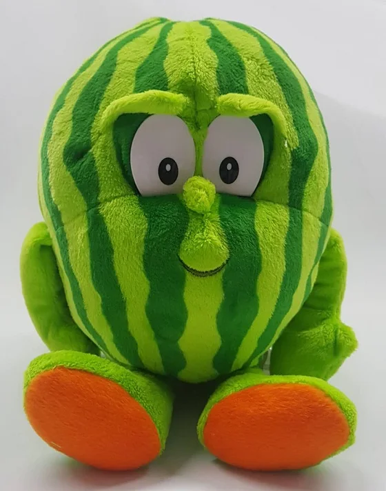 watermelon Горячие Новые фрукты овощи цветная капуста гриб черника Starwberry " мягкая плюшевая кукла игрушка - Цвет: watermelon