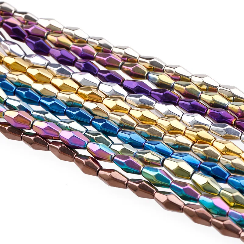 Бусины россыпью в Форме Натурального Камня гальванический гематит бусины форме