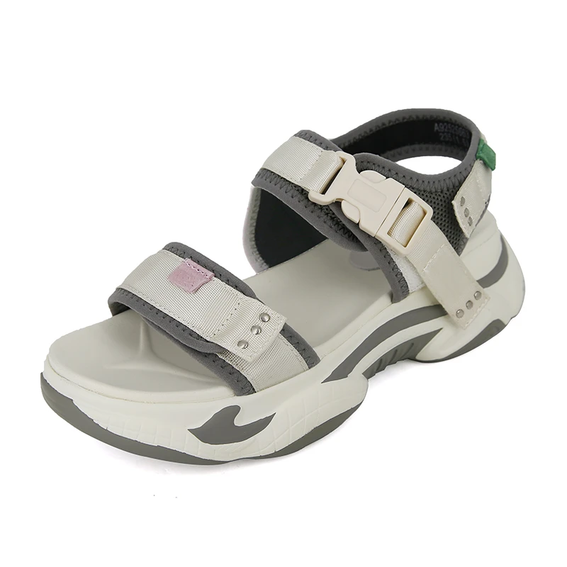 Сандалии женские на платформе 4 см босоножки-гладиаторы массивной подошве