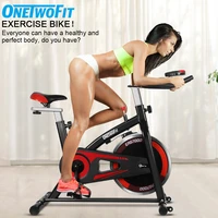 onetwofit static bike exercise bike apartment spinning bicycle cardio static pedals home trainer bike fitness equipment 120kg