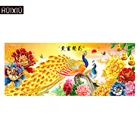 Алмазная 5D Вышивка сделай сам, мозаика, Цветок Удачи, золотой пиафин, пион, полноразмерная картина, вышивка крестиком