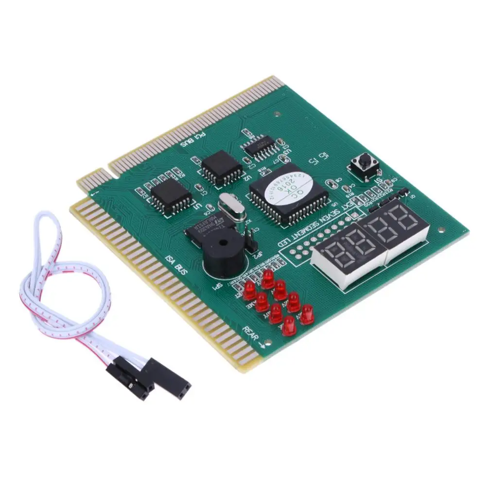 

4-Digit LCD Display PC Analyzer Diagnostic Card Motherboard Post Tester Computer Analysis PCI Card Networking Memory cpu