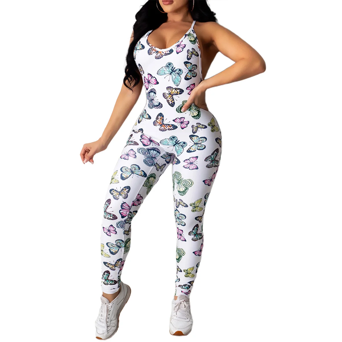 Комплект женский спортивный из бюстгальтера и леггинсов бесшовный | Спорт