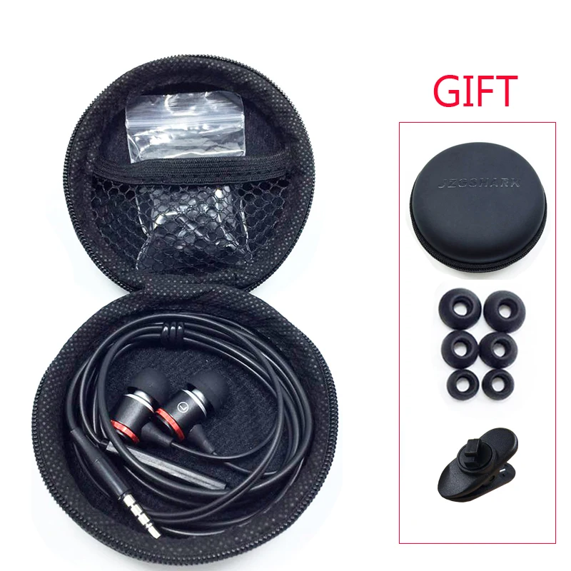 

Wired Earphones Heavy Bass Metal Earbuds waterproof Sports Headset 3.5mm Type-C With Mic For MP3 Xiaomi Samsung Huawei Pad