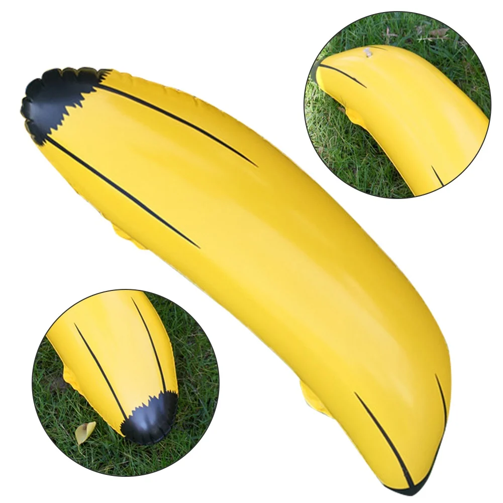 Надувной банан ПВХ крупного плана с милой фруктовой игрушки Детский Бассейн