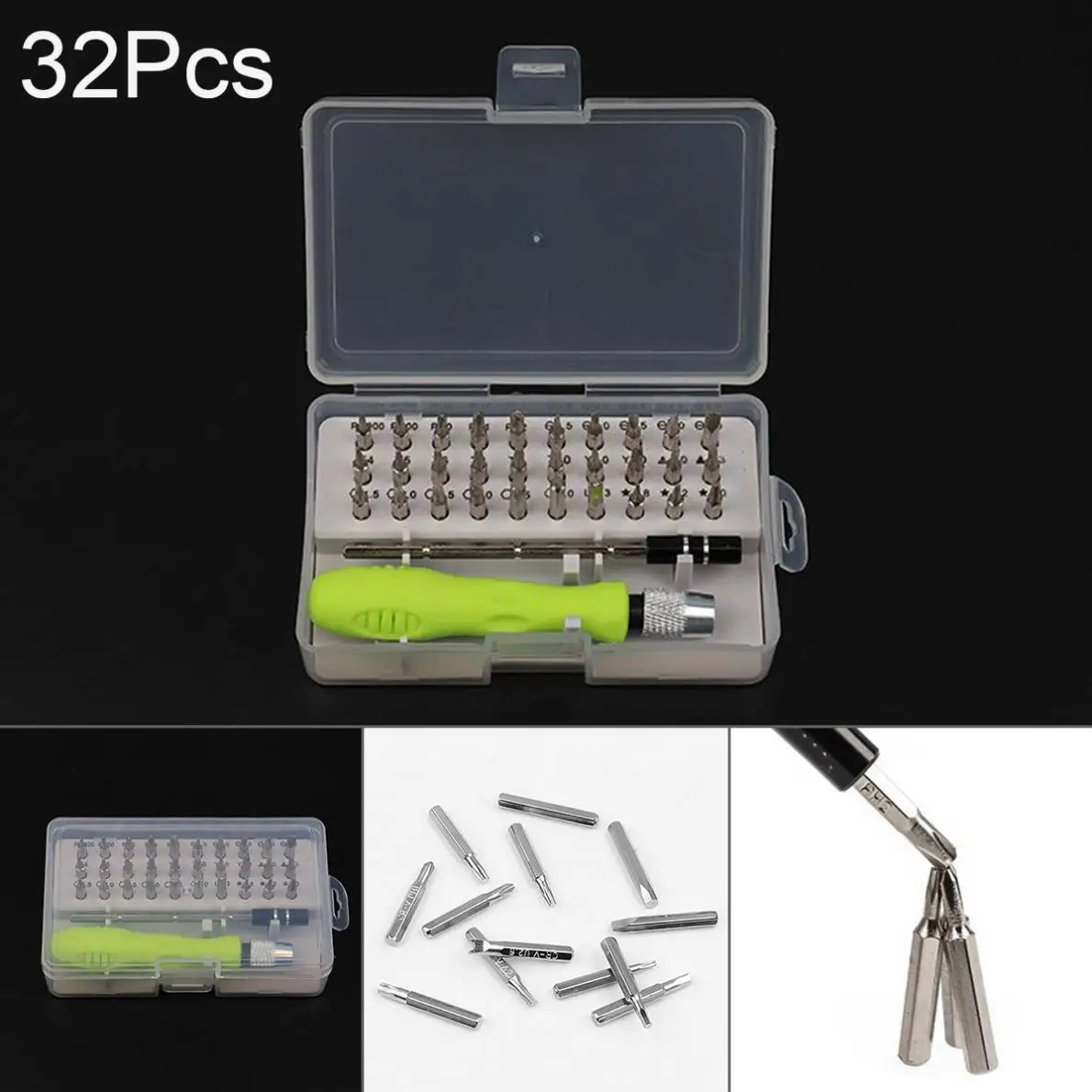 Набор отверток 32 в 1 набор наконечников для прецизионных ручки магнитные