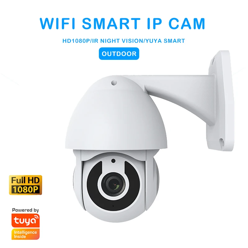 COOLCAM Tuya Wi-Fi IP Камера Беспроводной HD 1080P сети Ночное видение CCTV Камеры Скрытого видеонаблюдения Камера работать с Alexa Echo Google Home