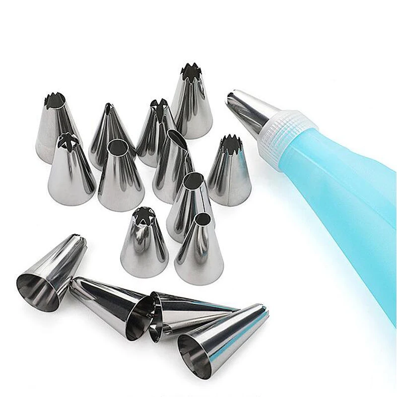 8/26 шт./компл. Кондитерские насадки из нержавеющей стали для крема с кондитерским