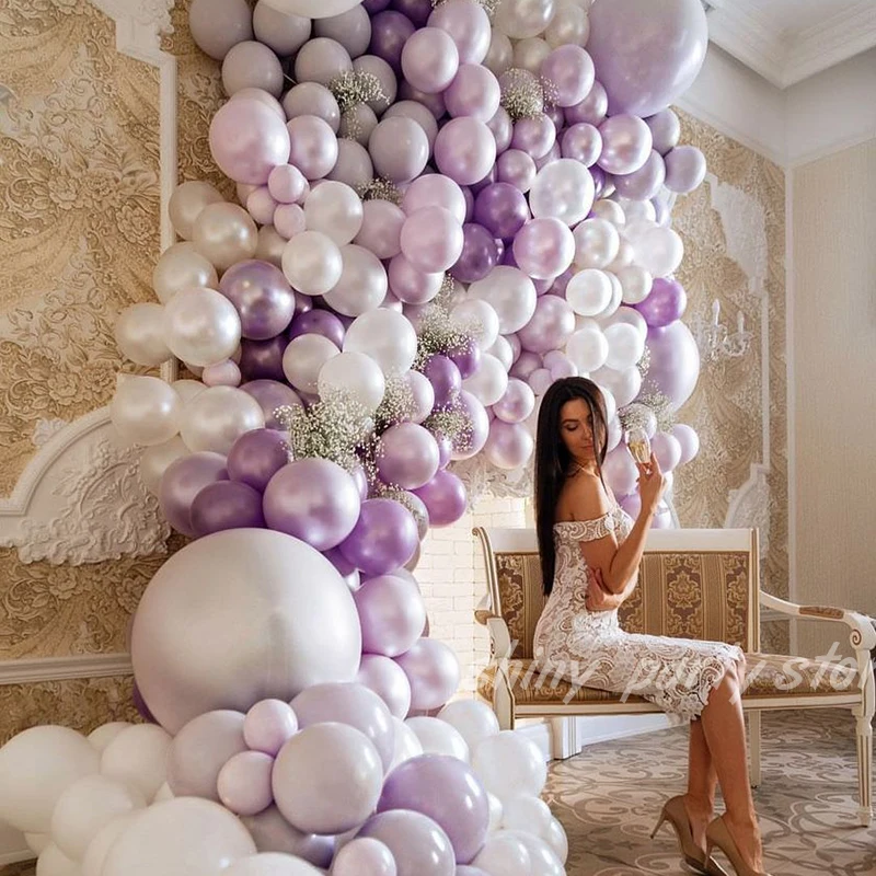 10-18-дюймовый макарон цвет красной розы украшение декор для сцены арка надувной